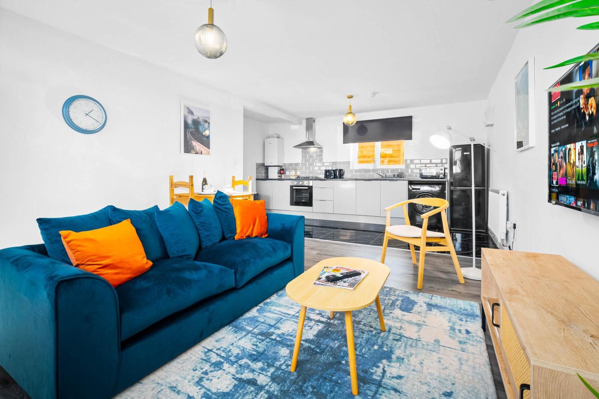 Modern Apartment - Cradley Heath - Top Rated - Netflix - Wifi - 1Mh 스메디크 외부 사진